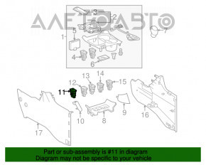 Кнопка отключения стабилизации Toyota Highlander 14-16