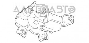 Трапеция дворников с моторчиком задняя Lexus CT200h 11-17