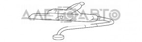 Заглушка омывателя фар лев неоригинал Lexus GS300 GS350 GS430 GS450h 05-11
