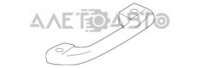 Ручка стелі задня ліва Hyundai Sonata 20 - темно-сіра