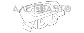 Накладка управління склопідйомником ззаду прав Chevrolet Equinox 18-