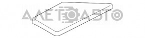 Kришка обшивки арки ліва Kia Sorento 16-18 черн, надлом кріплення