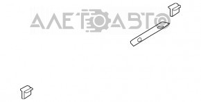 Накладка порога зовнішня ззаду права Kia Optima 16- чорна