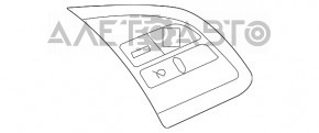 Кнопки управления на руле правое Mitsubishi Outlander 16-21 черные