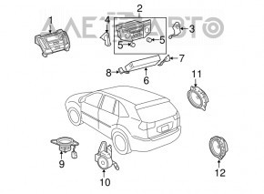 Підсилювач Lexus RX300 RX330 RX350 RX400h 04-09