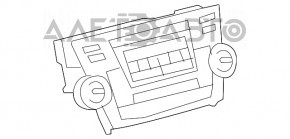 Монитор, дисплей, навигация Toyota Highlander 11-13 JBL
