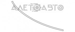 Ущільнювальна гумка переднього бампера верхня Kia Optima 11-15 usa