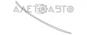 Уплотнитель капота на бампере Kia Forte 4d 17-18 рест новый OEM оригинал