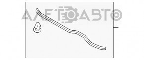 Ущільнювальна гумка капота Kia Optima 11-15 новий OEM оригінал
