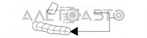 Кріплення переднього бампера праве Hyundai Sonata 18-19
