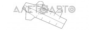 Кріплення переднього бампера праве крило Kia Niro 17-19