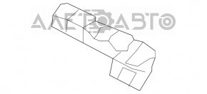 Крепление переднего бампера левое крыло Kia Soul 14-19 новый OEM оригинал