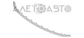 Губа переднего бампера Kia Forte 4d 17-18 рест