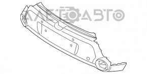 Бампер задній голий Kia Soul 14-16 дорест цілісний новий OEM оригінал