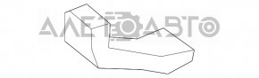 Кронштейн усилителя заднего бампера нижний Hyundai Santa FE Sport 17-18 рест usa