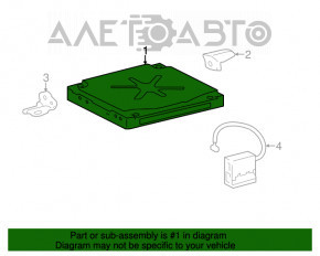 TRANSCEIVER, TELEMATICS Lexus RX350 RX450h 16-22