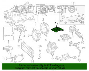 GPS Antenna Lexus NX300 NX300h 18-21