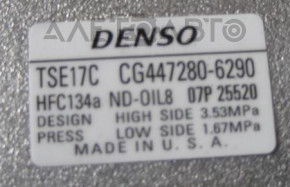 Компрессор кондиционера Toyota Camry v50 12-14 2.5 usa снят датчик, надломан шкив