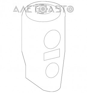Клапан пічки кондиціонера Toyota Camry v50 12-14 usa новий неоригінал NISSENS