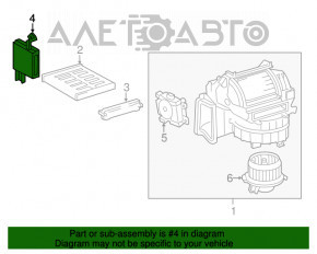 AMPLIFIER ASSY, AIR CONDITIONER Toyota Camry v50 12-14 usa