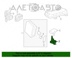 Parking Brake Control Module Computer Lexus LS460 07-12