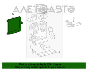 Блок BCM Lexus NX300 NX300h 18