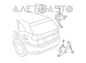 Датчик наклона кузова зад для фар Lexus RX300 RX330 RX350 RX400h 04-09 FWD