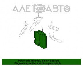 Блок ECU комп'ютер двигуна Toyota Camry v40 3.5