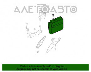 Блок ECU комп'ютер двигуна Toyota Camry v40 2.4