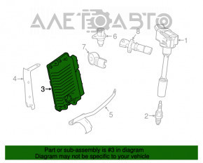 Блок ECU компьютер двигателя Lexus NX300 18