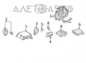 Occupant Sensor Toyota Highlander 21-