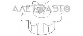 Кріплення запасного колеса Audi A4 B8 08-16 седан