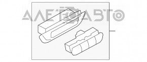 Кнопки памяти сиденья переднего левого Audi A4 B8 13-16 рест