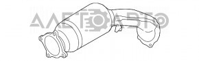 Каталізатор правий Audi Q5 8R 13-17 3.0 tfsi