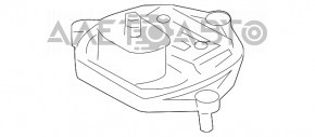 Подушка двигателя задняя Audi Q5 8R 13-17 3.0 tfsi