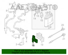 Fuel Tank Leakage Sensor Audi Q5 8R 09-17