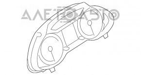 Щиток приладів Audi Q5 8R 09-17 134к подряпини