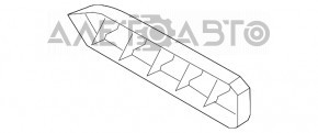 Решетка сетка воздухоприемника Audi Q5 8R 09-17 новый OEM оригинал