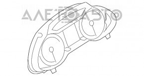 Щиток приборов Audi Q5 8R 13-17 107к