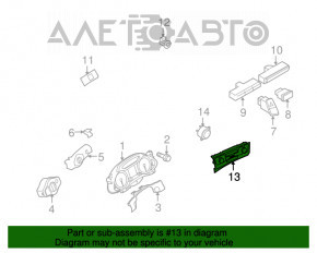 Управление климат-контролем Audi A4 B8 08-12 дорест без подогрева