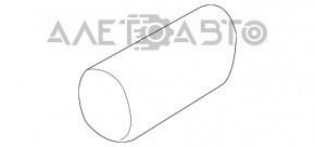 Насадка глушителя левая Audi A3 8V 15-20 хром