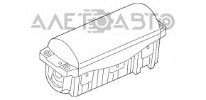 Подушка безопасности airbag пассажирская в торпеде Audi A3 8V 15-20 4d, кабрио