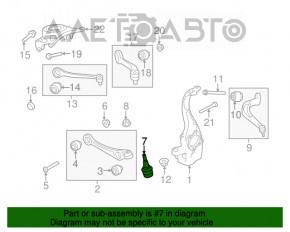 Шаровая опора правая Audi A4 B9 17-