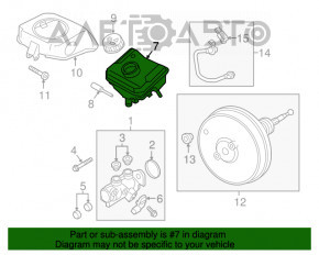 Бачок ГТЦ Audi A4 B9 17-