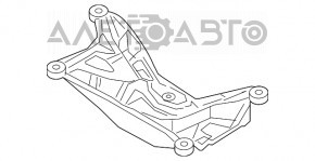 Кронштейн АКПП Audi A4 B9 17-2.0T новий OEM оригінал