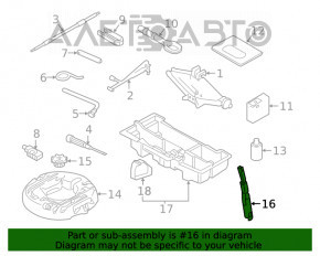 Торцевий ключ коробки Audi A4 B9 17-