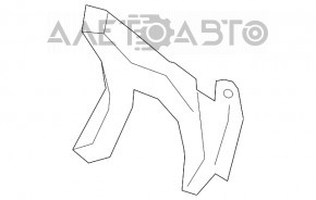 Защита привода переднего правая Audi A5 F5 17-