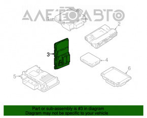 BCM Body Control Module Audi Q5 80A 18-