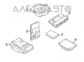 BCM Body Control Module Audi Q5 80A 18-