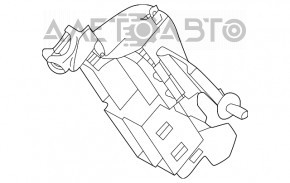 Блок запобіжників багажник Audi A4 B9 17-